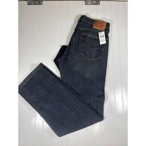 Levis 559 Relaxed Straight Jeans Mens 34x36 Dark Wash Blue Denim 00559-2765